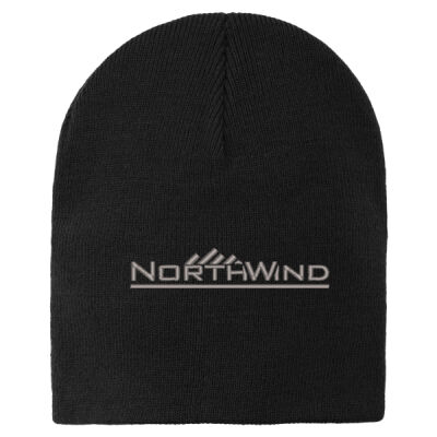Embroidered  - Knit Skull Cap Thumbnail