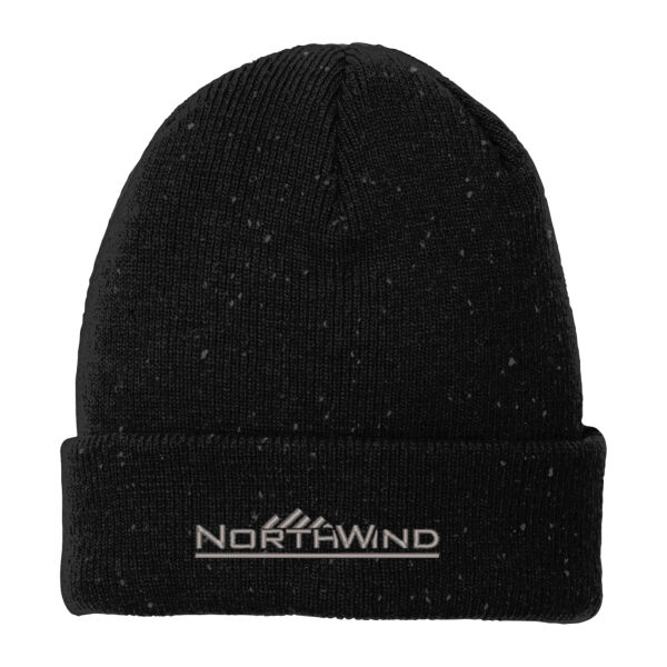 Embroidered  - Speckled Beanie Thumbnail