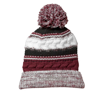 Embroidered  - Pom Pom Team Beanie Thumbnail