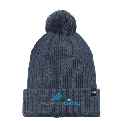Embroidered  - The North Face Pom Beanie  Thumbnail