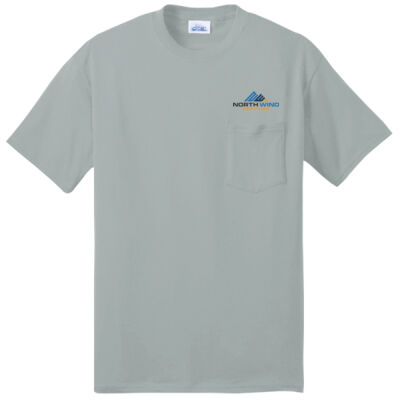 Crest Print  - Tall Core Blend Pocket Tee Thumbnail