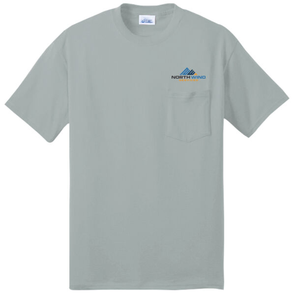 Crest Print  - Tall Core Blend Pocket Tee Thumbnail