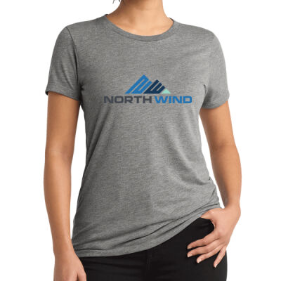 Full front print  - Women's Tri Blend Tee Thumbnail