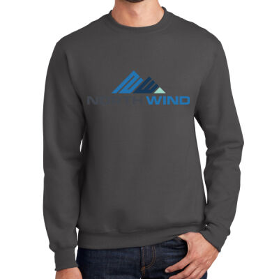 Full front print  - Essential Fleece Crewneck Sweatshirt Thumbnail