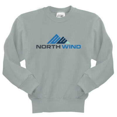 Full front print  - Youth Core Fleece Crewneck Sweatshirt Thumbnail