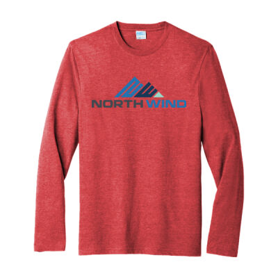 Full front print  - Long Sleeve Fan Favorite ™ Blend Tee Thumbnail
