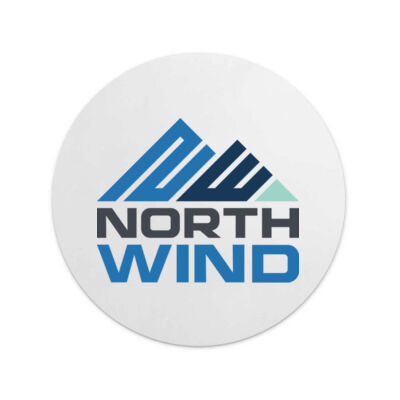 North Wind Printed - Round  1/4" Thick Premium Mousepad  Thumbnail
