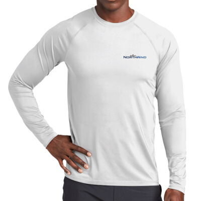 Left Sleeve Full Color Print  - Long Sleeve Rashguard Tee Thumbnail
