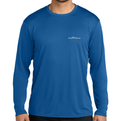 Right Sleeve Light Print - Long Sleeve Performance Tee Thumbnail