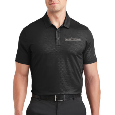 Embroidered  - Dri FIT Embossed Tri Blade Polo Thumbnail