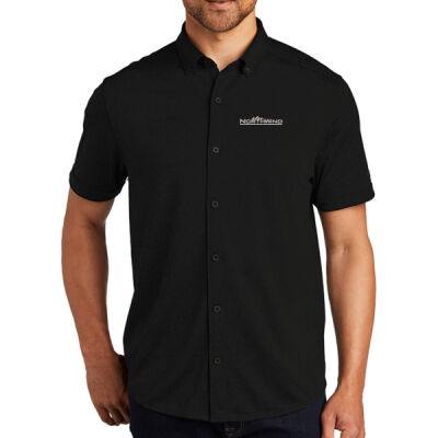 Embroidered  - Gravitate Full Button Polo Thumbnail