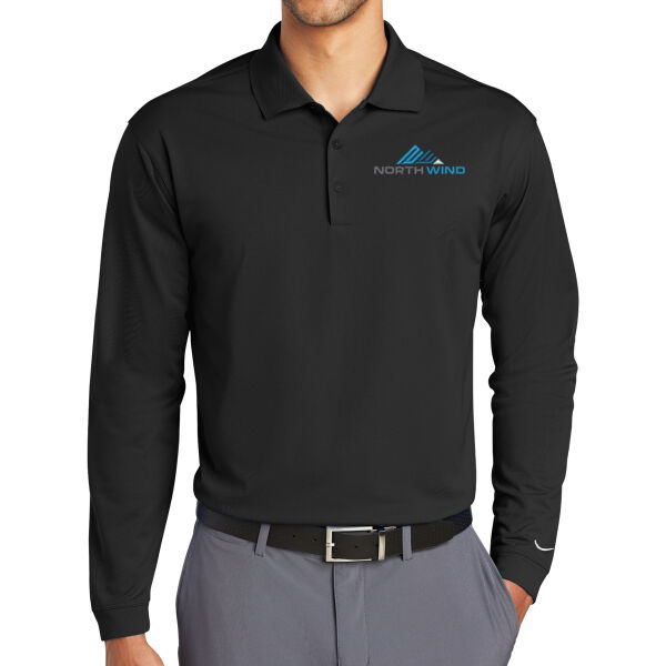 Embroidered  - Long Sleeve Dri FIT Stretch Tech Polo Thumbnail