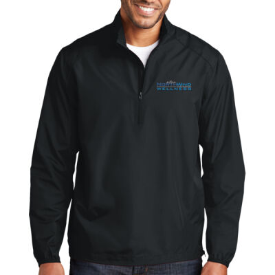 Embroidered  Wellness  - Zephyr 1/2 Zip Pullover Thumbnail
