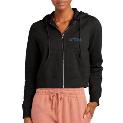 Embroidered  Wellness  - Women's V.I.T. Fleece Full Zip Hoodie Thumbnail