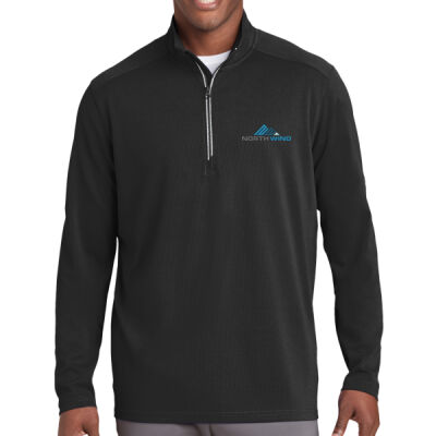 Embroidered - Sport Wick ® Textured 1/4 Zip Pullover Thumbnail