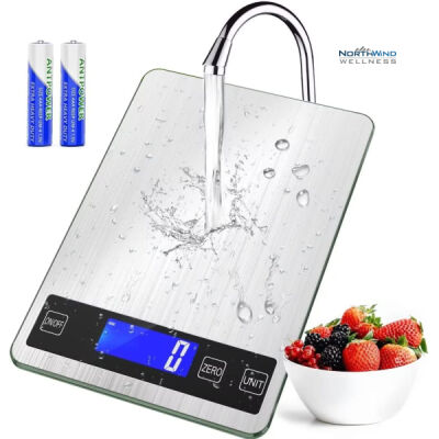 Printed - Back KTCL Digital Food Kitchen Scale Thumbnail