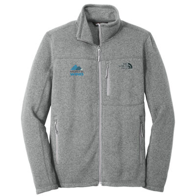 North Wind Embroidered - Sweater Fleece Jacket Thumbnail