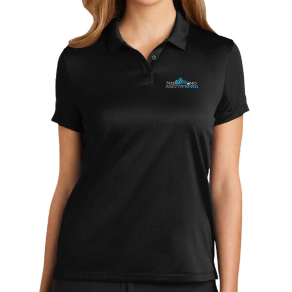 Embroidered - Ladies Dry Essential Solid Polo Thumbnail