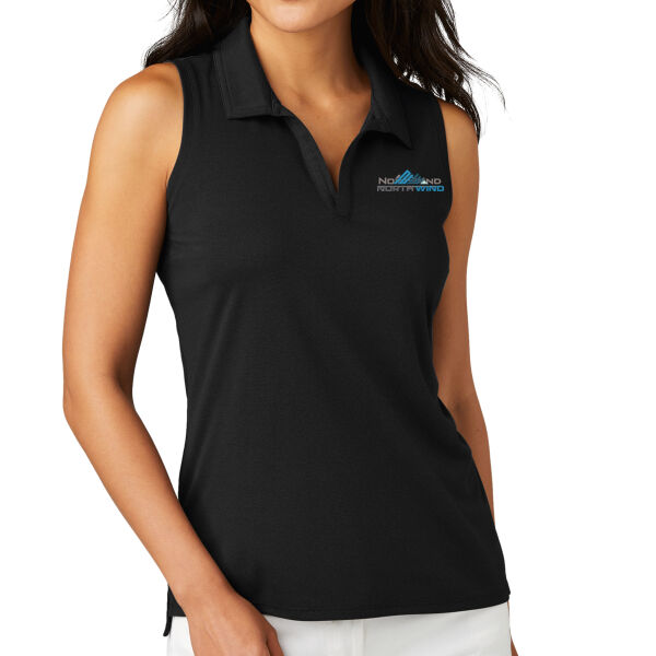 Embroidered - Ladies Coto Performance Sleeveless Polo Thumbnail