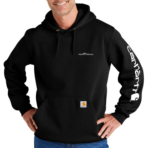 Printed  - Midweight Hooded Logo Sweatshirt Thumbnail