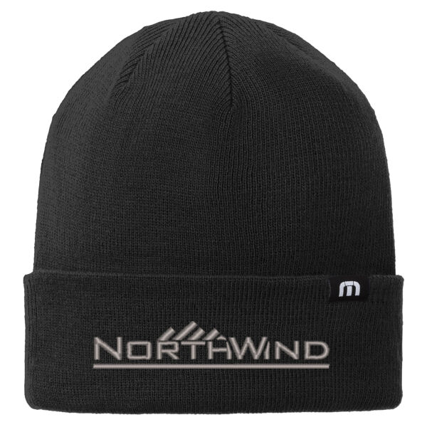 Embroidered  - Solid Cuffed Beanie Thumbnail