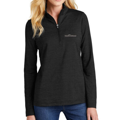 Embroidered  - Ladies Crestview 1/4 Zip Thumbnail