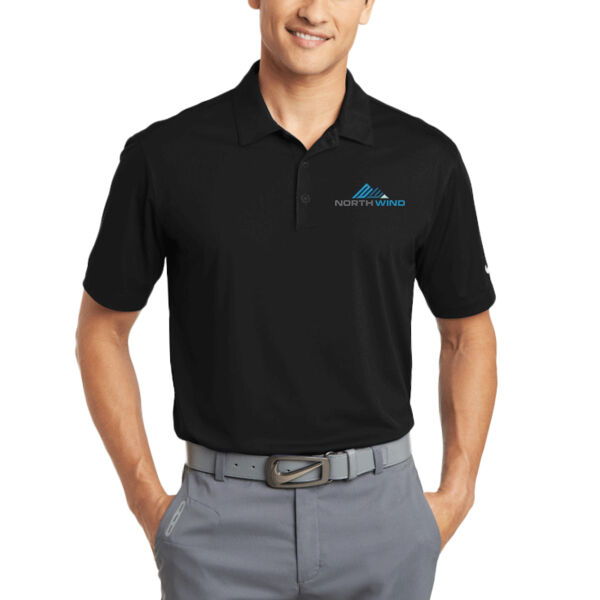 Embroidered  - Dri FIT Vertical Mesh Polo Thumbnail