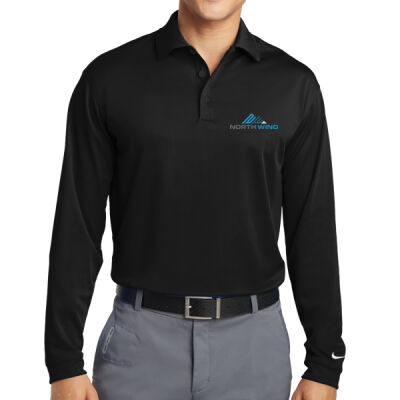 Embroidered  - Tall Long Sleeve Dri FIT Stretch Tech Polo Thumbnail