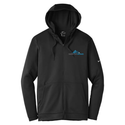 Embroidered  - Therma FIT Full Zip Fleece Hoodie Thumbnail
