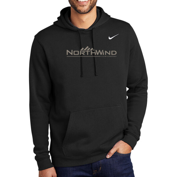North Wind Printed - Club Fleece Pullover Hoodie Thumbnail