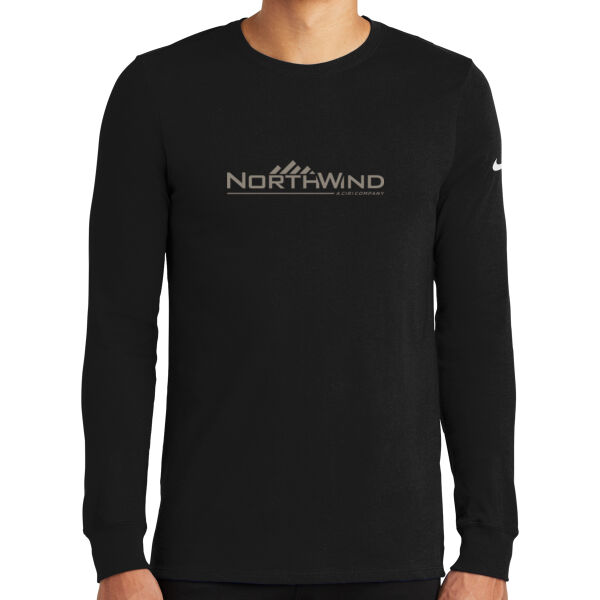 North Wind Printed - Dri FIT Cotton/Poly Long Sleeve Tee (stock alert) Thumbnail