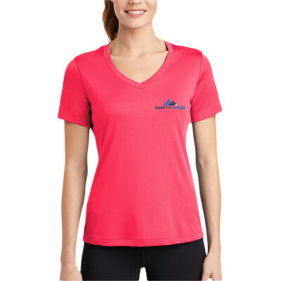 North Wind Printed - Ladies PosiCharge ® Competitor™ V Neck Tee Thumbnail