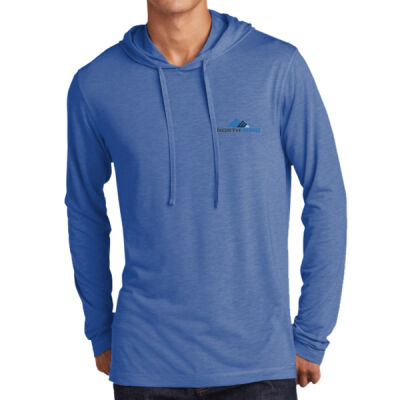 North Wind Printed - PosiCharge ® Tri Blend Wicking Long Sleeve Hoodie Thumbnail