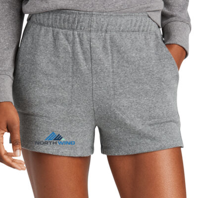North Wind Printed - Women's Perfect Tri ® Fleece Short Thumbnail
