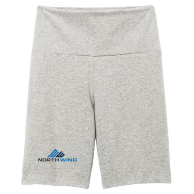 North Wind Printed - Women's Flex High Waist Bike Short Thumbnail