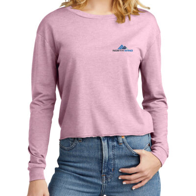 North Wind Printed - Women's Perfect Tri ® Midi Long Sleeve Tee Thumbnail