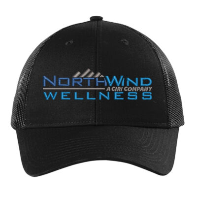 NWW Embroidered  - Low Profile Snapback Trucker Cap Thumbnail
