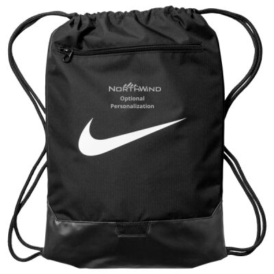 North Wind Printed Personalized - Brasilia Drawstring Pack Thumbnail