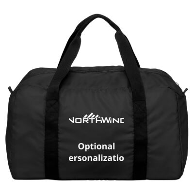 North Wind Printed Personalized - Mini Ripstop Travel Duffel Thumbnail