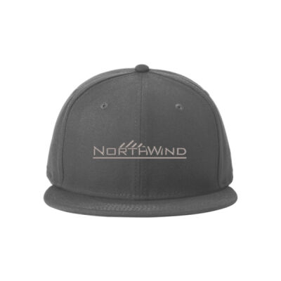 Embroidered  - Standard Fit Flat Bill Snapback Cap Thumbnail