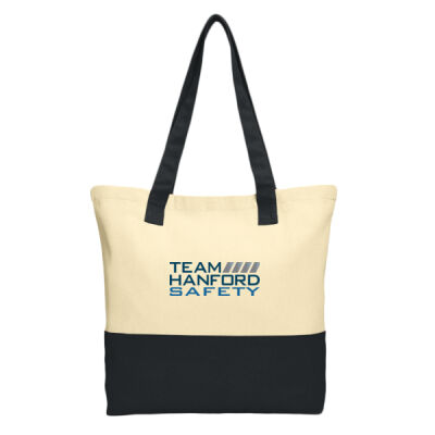 Team Hanford Safety Printed - Colorblock Cotton Tote Thumbnail