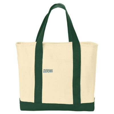 Team Hanford Safety Printed - Ideal Twill Two Tone Shopping Tote Thumbnail