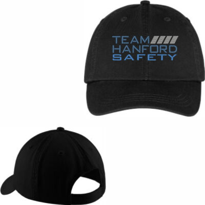 Team Hanford Safety Embroidered - Washed Twill Cap Thumbnail