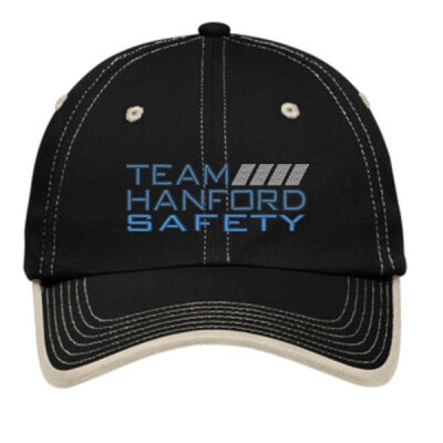 Team Hanford Safety Embroidered - Vintage Washed Contrast Stitch Cap Thumbnail