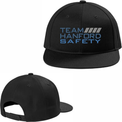 Team Hanford Safety Embroidered - Snapback Flat Bill Cap Thumbnail