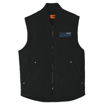 THS Embroidered - Washed Duck Cloth Vest Thumbnail