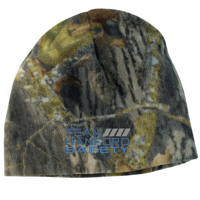 Team Hanford Safety Embroidered - Camouflage Fleece Beanie Thumbnail