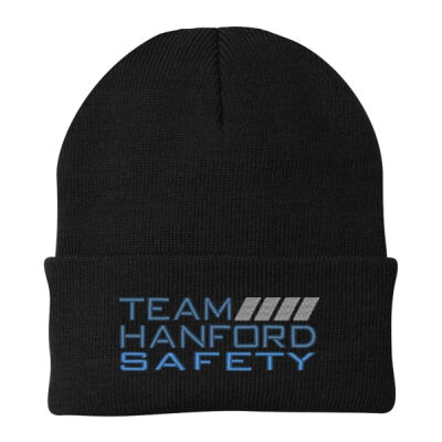 Team Hanford Safety Embroidered - Knit Cap Thumbnail