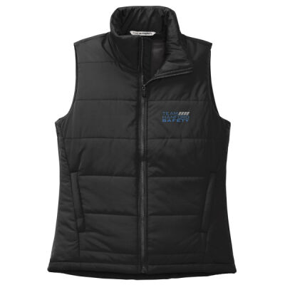 THS Embroidered - Ladies Puffer Vest Thumbnail