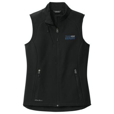 THS Embroidered - Ladies Stretch Soft Shell Vest Thumbnail